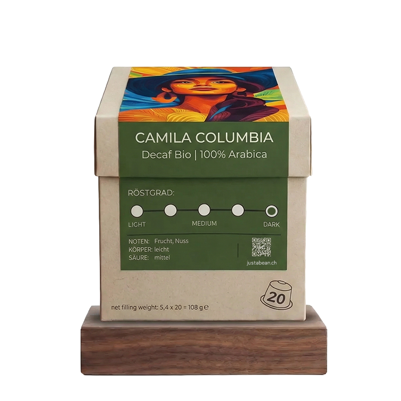 Camila Columbian DeCaf (20 Holzkapseln)